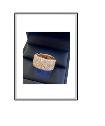 ANEL OURO 19K DIAMANTES