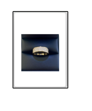 ANEL OURO 19K DIAMANTES