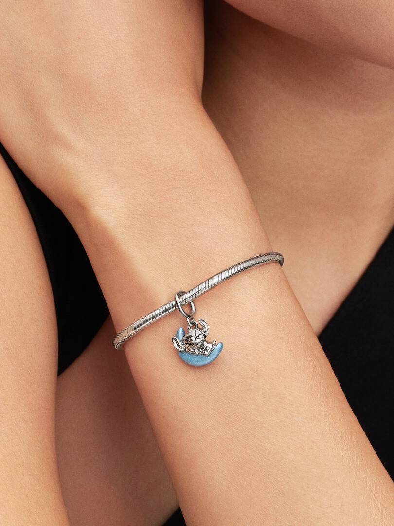 CONTA PANDORA PENDENTE LUA STITCH DISNEY - Image 2